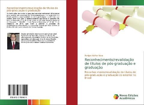 Reconhecimento/revalidação de títulos de pós-graduação e graduação