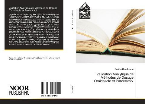 Validation Analytique de Méthodes de Dosage l'Ornidazole et Parcètamol