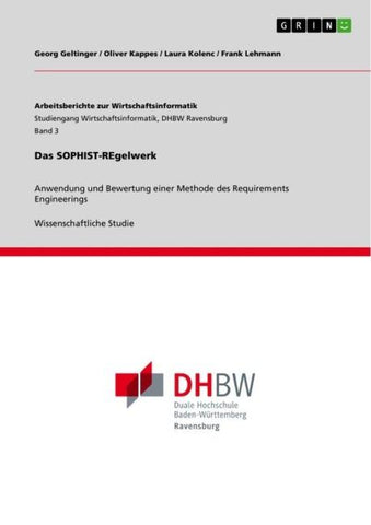 Das SOPHIST-REgelwerk