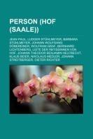 Person (Hof (Saale))