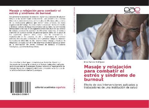 Masaje y relajación para combatir el estrés y síndrome de burnout