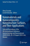 Nanomaterials and Nanocomposites, Nanostructure Surfaces, and Their Applications