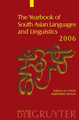 The Yearbook of South Asian Languages and Linguistics / 2006