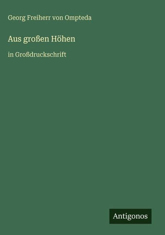 Aus großen Höhen