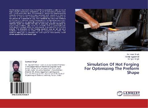 Simulation Of Hot Forging For Optimizing The Preform Shape
