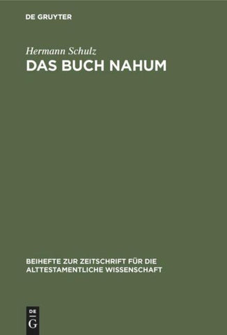 Das Buch Nahum