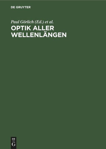 Optik aller Wellenlängen