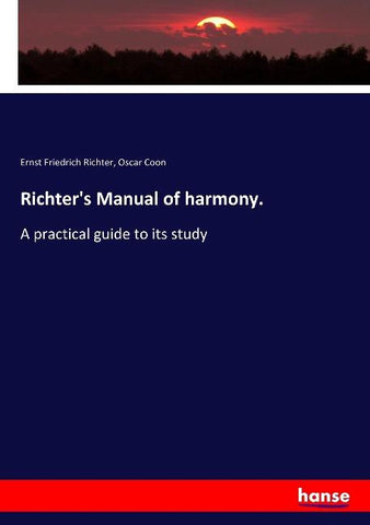 Richter's Manual of harmony.