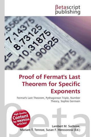 Proof of Fermat's Last Theorem for Specific Exponents