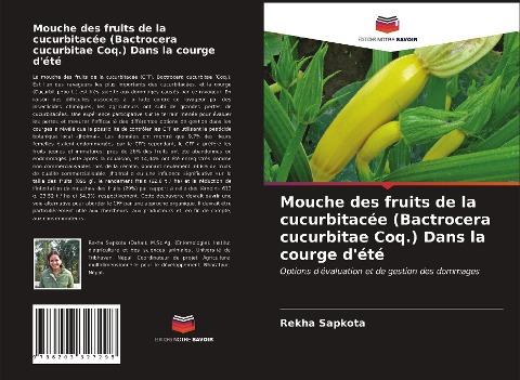 Mouche des fruits de la cucurbitacée (Bactrocera cucurbitae Coq.) Dans la courge d'été