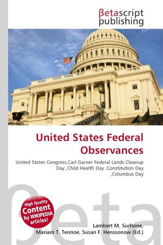 United States Federal Observances