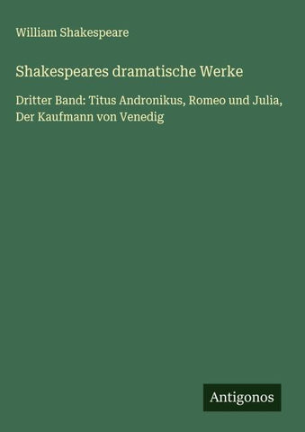 Shakespeares dramatische Werke