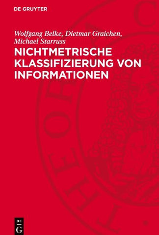Nichtmetrische Klassifizierung von Informationen