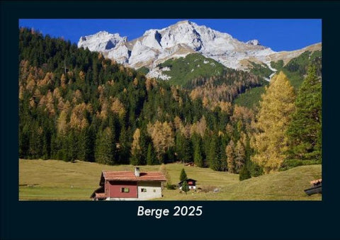 Berge 2025 Fotokalender DIN A5