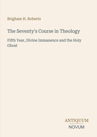 The Seventy's Course in Theology