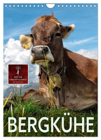 Bergkühe (Wandkalender 2026 DIN A4 hoch), CALVENDO Monatskalender