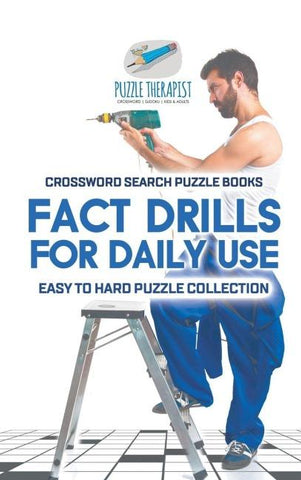 Fact Drills for Daily Use | Crossword Search Puzzle Books | Easy to Hard Puzzle Collection