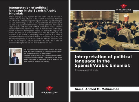 Interpretation of political language in the Spanish/Arabic binomial: