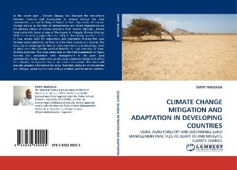 CLIMATE CHANGE MITIGATION AND ADAPTATION IN DEVELOPING COUNTRIES