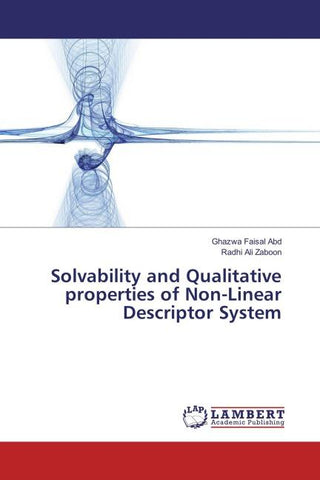 Solvability and Qualitative properties of Non-Linear Descriptor System