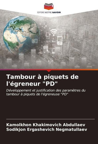 Tambour à piquets de l'égreneur "PD"