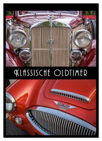 Klassische Oldtimer (Wandkalender 2026 DIN A4 hoch), CALVENDO Monatskalender