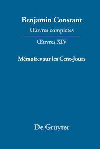 Mémoires sur les Cent-Jours