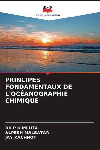 PRINCIPES FONDAMENTAUX DE L'OCÉANOGRAPHIE CHIMIQUE