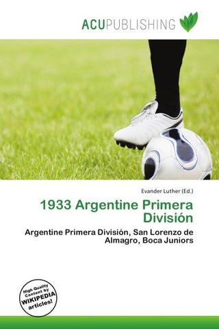 1933 Argentine Primera División