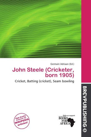 John Steele (Cricketer, born 1905)