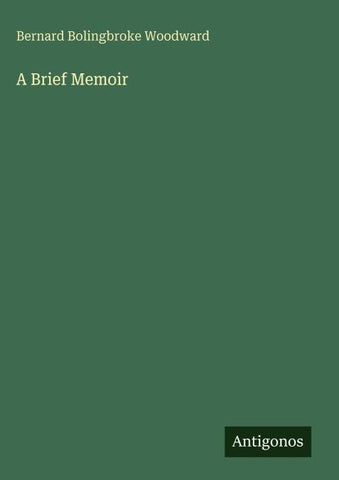 A Brief Memoir