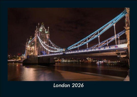 London 2026 Fotokalender DIN A5