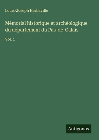 Mémorial historique et archéologique du département du Pas-de-Calais