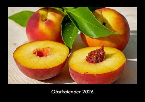 Obstkalender 2026 Fotokalender DIN A3