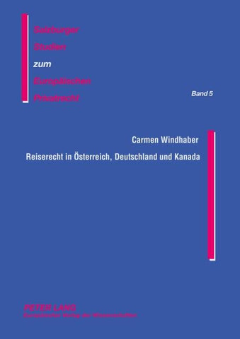 Reiserecht in Österreich, Deutschland und Kanada