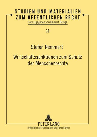 Wirtschaftssanktionen zum Schutz der Menschenrechte