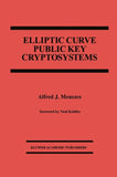 Elliptic Curve Public Key Cryptosystems