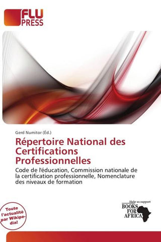 Répertoire National des Certifications Professionnelles
