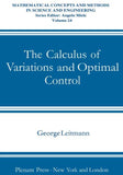 The Calculus of Variations and Optimal Control