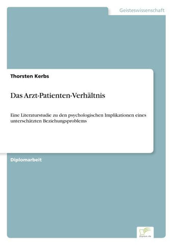 Das Arzt-Patienten-Verhältnis