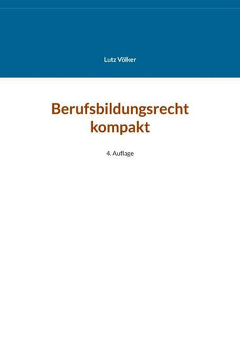 Berufsbildungsrecht kompakt