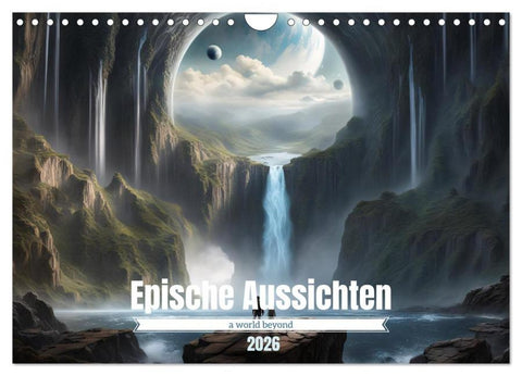 Epische Aussichten (Wandkalender 2026 DIN A4 quer), CALVENDO Monatskalender