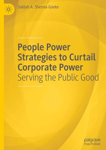 People Power Strategies to Curtail Corporate Power