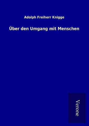 Über den Umgang mit Menschen