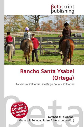 Rancho Santa Ysabel (Ortega)