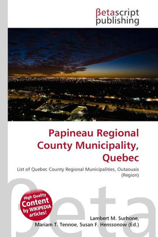 Papineau Regional County Municipality, Quebec