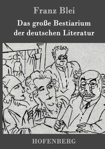 Das große Bestiarium der deutschen Literatur
