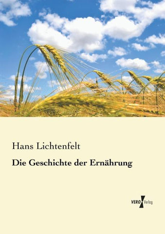 Die Geschichte der Ernährung