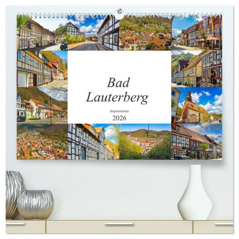 Bad Lauterberg Impressionen (hochwertiger Premium Wandkalender 2026 DIN A2 quer), Kunstdruck in Hochglanz