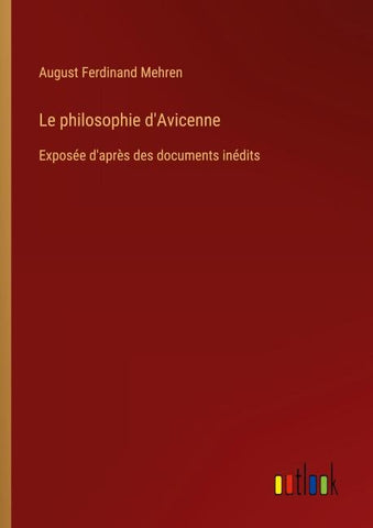 Le philosophie d'Avicenne